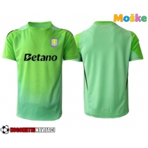 Moške Nogometnih dresov Aston Villa Vratar Gostujoči 2025-26 Kratki rokavi